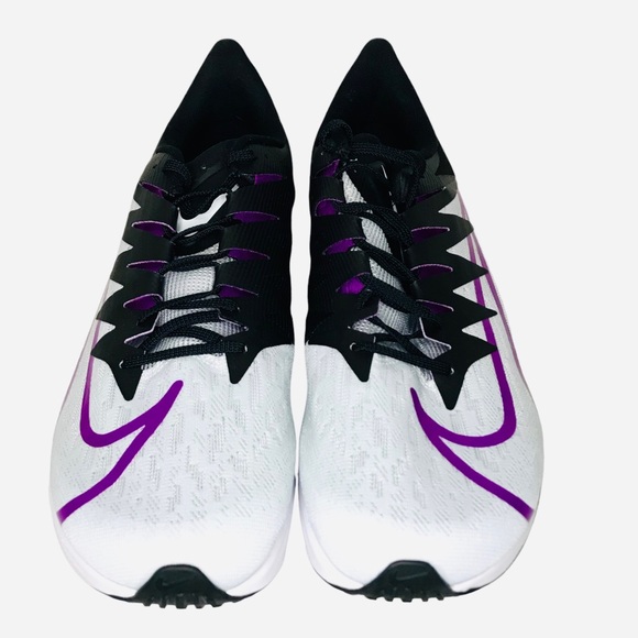 Nike Zoom Rival Fly Running CD7288-004 Pure Platinum/Hyper Violet Mens Size 12 - Picture 5 of 10